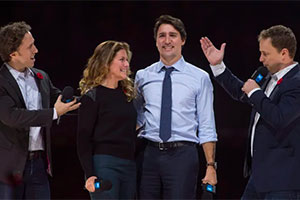 Мама, жена и брат Трюдо получали деньги от WE Charity