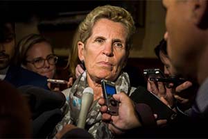 Kathleen Wynne знала, что вешала расходы на внуков