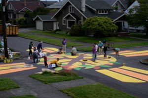 В Торонто можно будет рисовать на асфальте