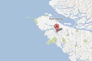 Землетрясение в Британской Колумбии