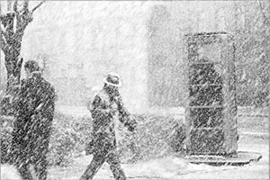 Снежный шторм движется в сторону Newfoundland