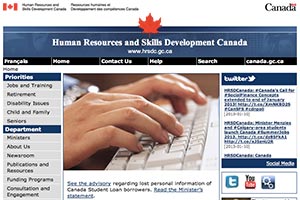 Федеральное агентство потеряло данные канадцев