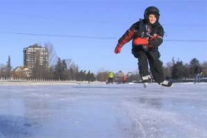 Самый большой каток в Оттаве открылся