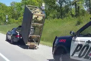 Штраф за перевозку джакузи на Porsche?