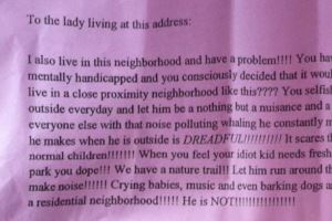 Отвратительное отношение к ребенку