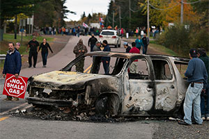 В New Brunswick арестовано около 40 человек