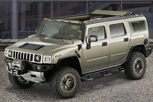 Hummer ценой аварии спас детей