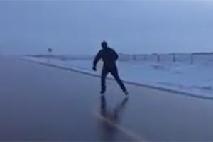 То ли коньки не едут, то ли это Манитоба?