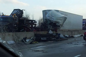 Крупная авария на востоке Онтарио