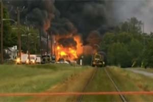 У поезда отказали тормоза