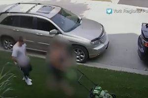 Сексуальное домогательство попало на камеру