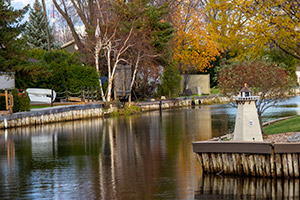 Городок Saint-Zotique провинции Квебек