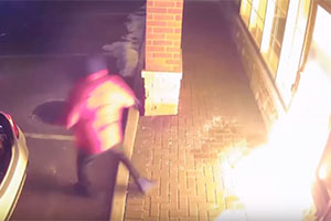 Видео поджога в Vaughan – Ontario