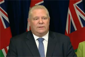 В Онтарио вводиться чрезвычайное положение