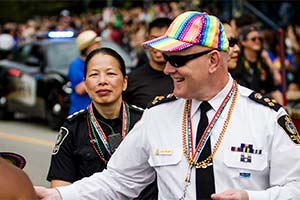 Запрет полицейской формы на ней парадах