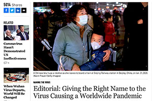 Epoch Times утверждает, что вирусом стоит Китай