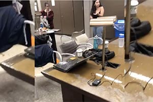 В библиотеке Университета Торонто в студентов бросают фекалиями