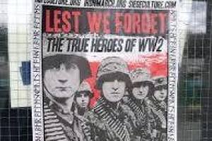 Плакат нацистов в Университете Британской Колумбии