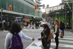 BLMTO перекрыли дорогу в знак протеста