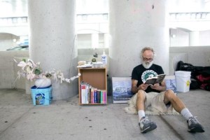 Бездомный, но счастливый