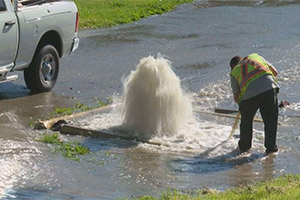 Голый мужчина украл мини вен, сбил гидрант и искупался в фонтане