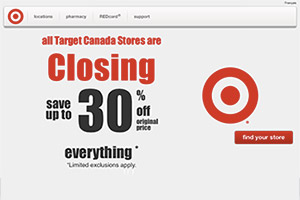 Распродажи в Target