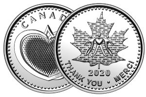 В Канаде выпустили монету в честь врачей