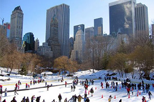 Катание на коньках в High Park
