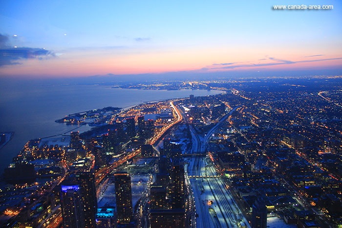 Торонто на закате