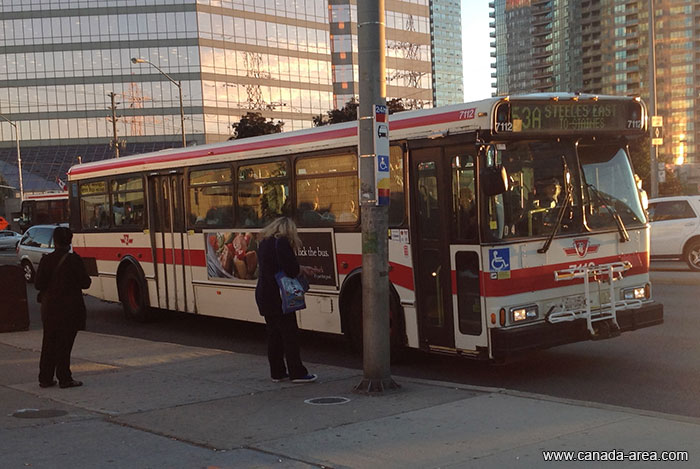 Автобусы в Канаде