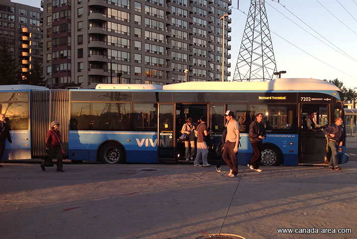 Автобусы в North York