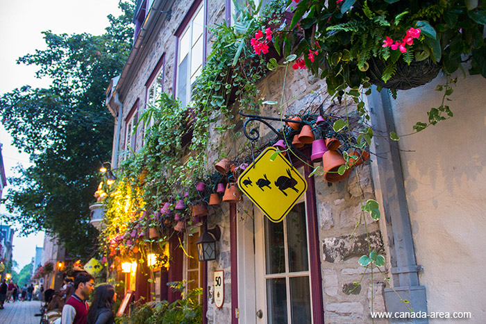 Центр города Квебек Сити