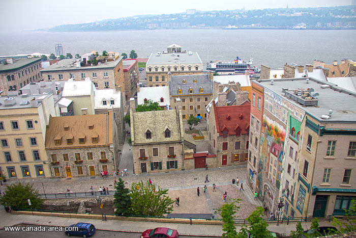 Старинная часть Квебека