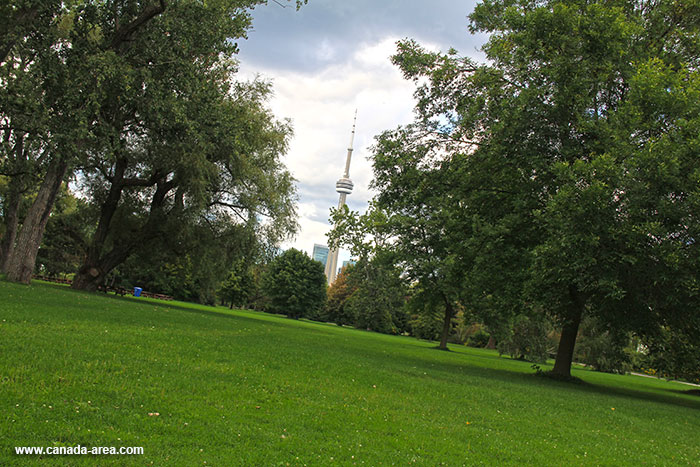 CN Tower видно издалека